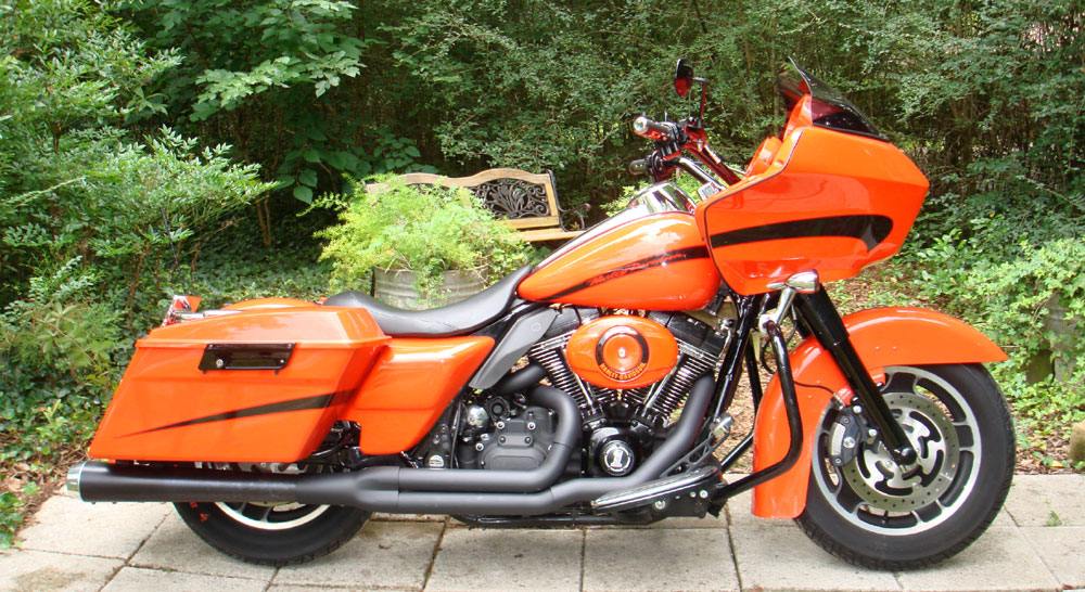 2008 Harley Davidson FLTR Road Glide 103 ci Bassani 2 into 1
